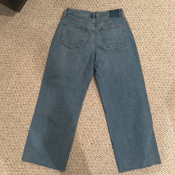Abercrombie and Fitch The 90s Relaxed Jean High Rise Size 8 Short Curve Love - Picture 4 of 4